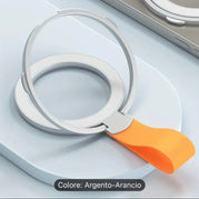 Argento-arancione